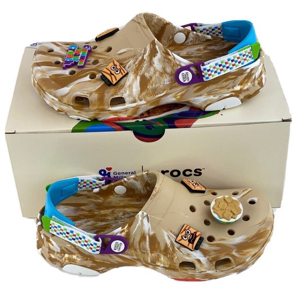 CROCS Shoes Crocs X Cinnamon Toast Crunch Classic Clog Mens Shoes Sandals Clogs 279252e9